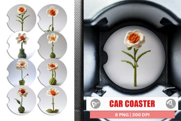Car Coaster Flower Embroidery Review