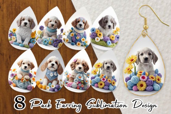 Earring Puppy Easter Embroidery Review