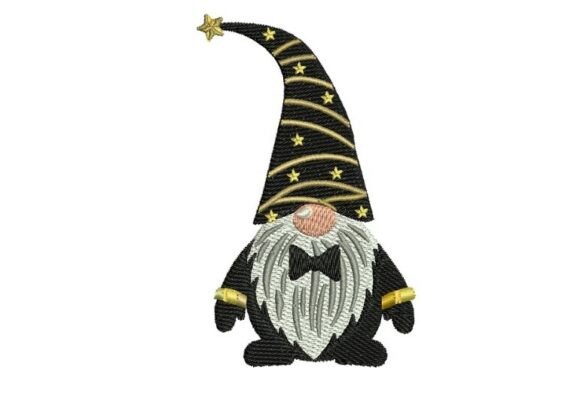 Festive New Yearβs Gnome Embroidery Review