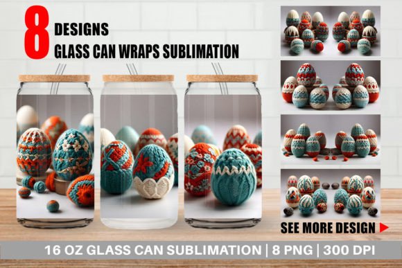 Glass Can Easter Egg Embroidery Review