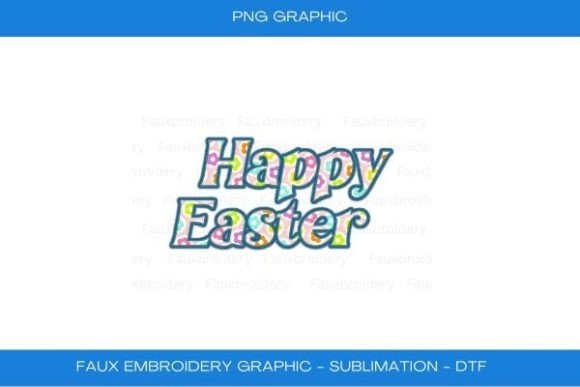 Honest Review: Happy Easter Faux Embroidery Jean Patch