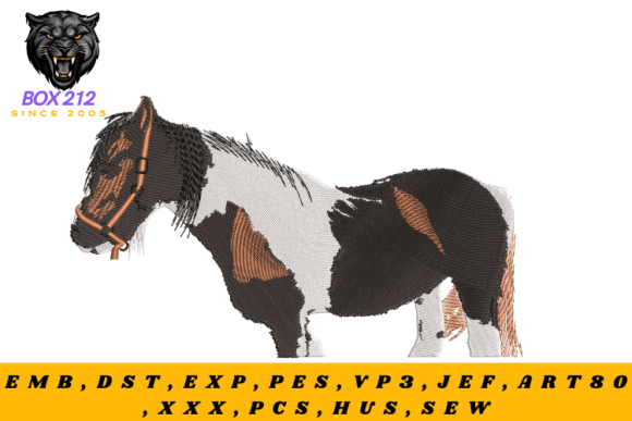 Horse Digital Embroidery Design Review