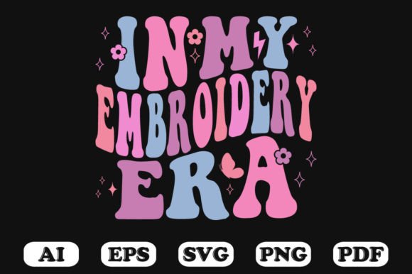 In My Embroidery Era Retro Wavy Svg Review