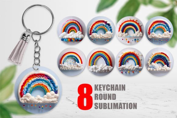 Keychain Rainbow Embroidery Review