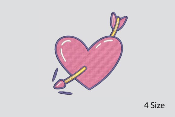 Love Broken Heart Embroidery Design Review