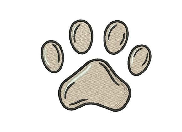 Pink Paw Print Embroidery Review